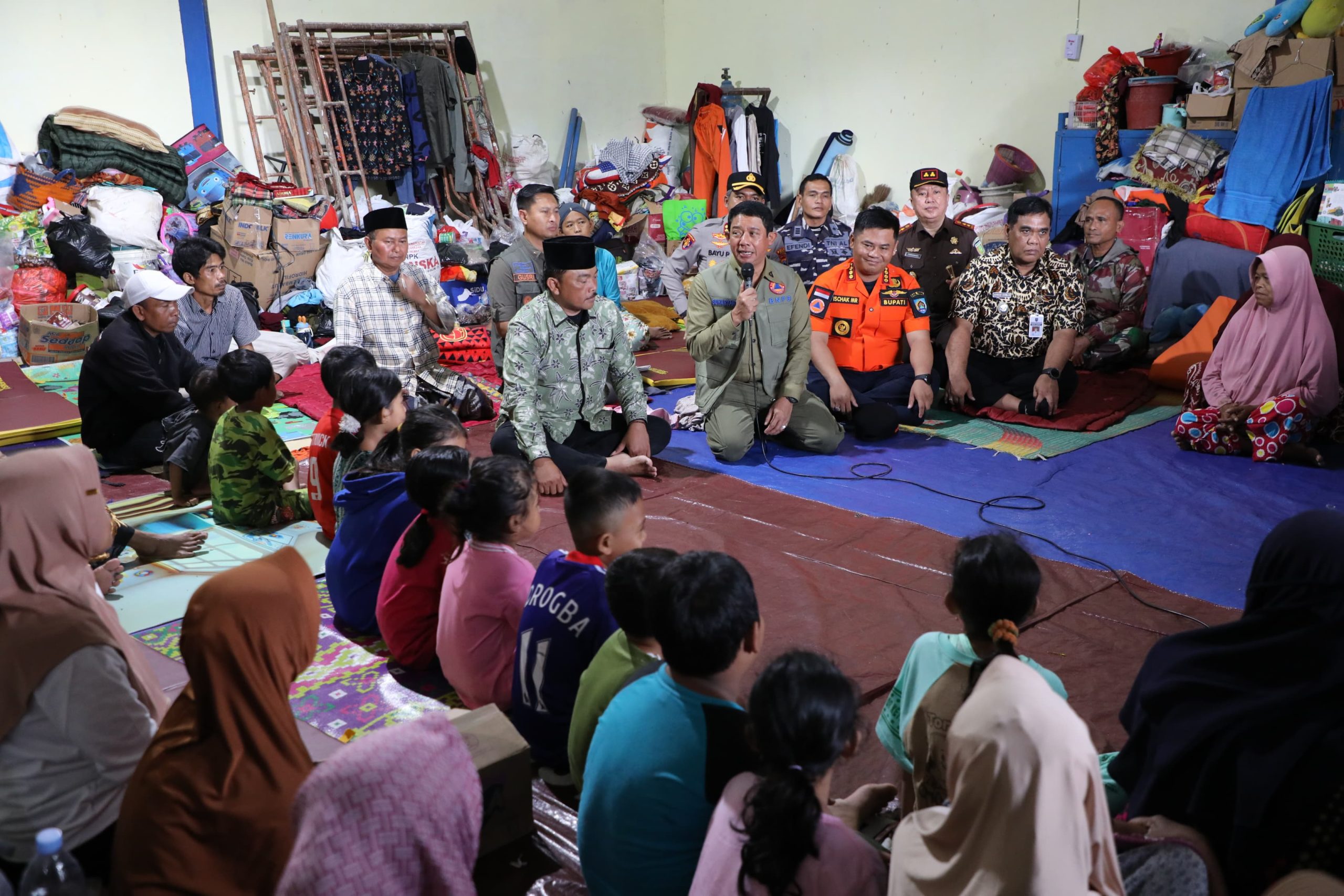 Kepala BNPB Pastikan Penanganan Pascabencana Tanah Bergerak di Kabupaten Tegal Berjalan Optimal