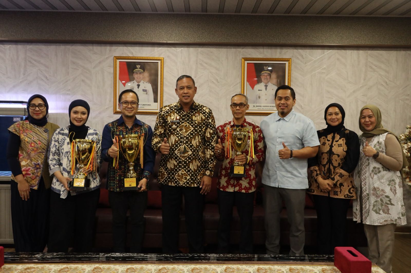 Walikota Bekasi Terima Audiensi Sanggar Gantari Gita Khatulistiwa