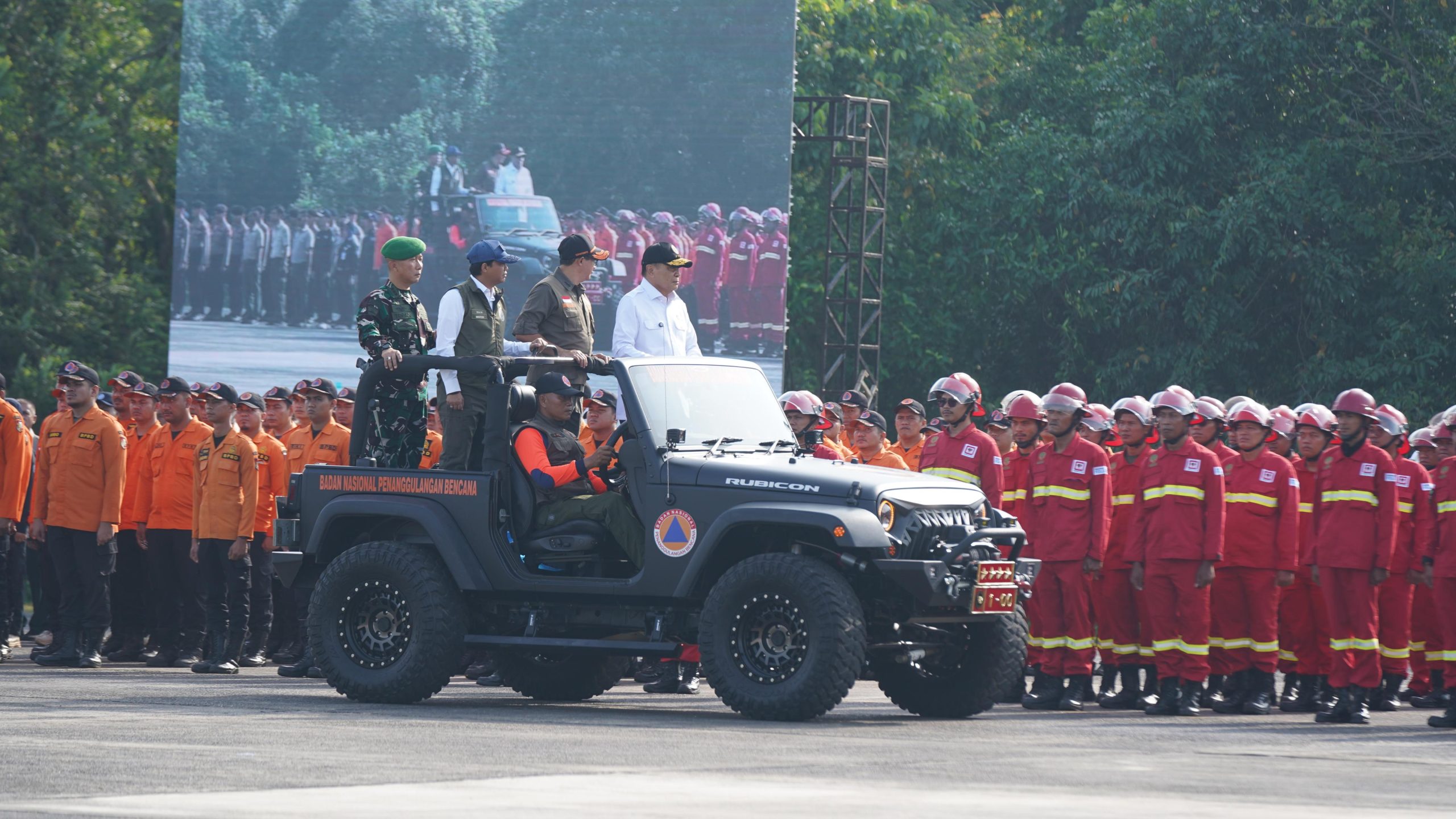 Perkuat Mitigasi Karhutla, Pemerintah Gelar Apel Siaga di Provinsi Riau