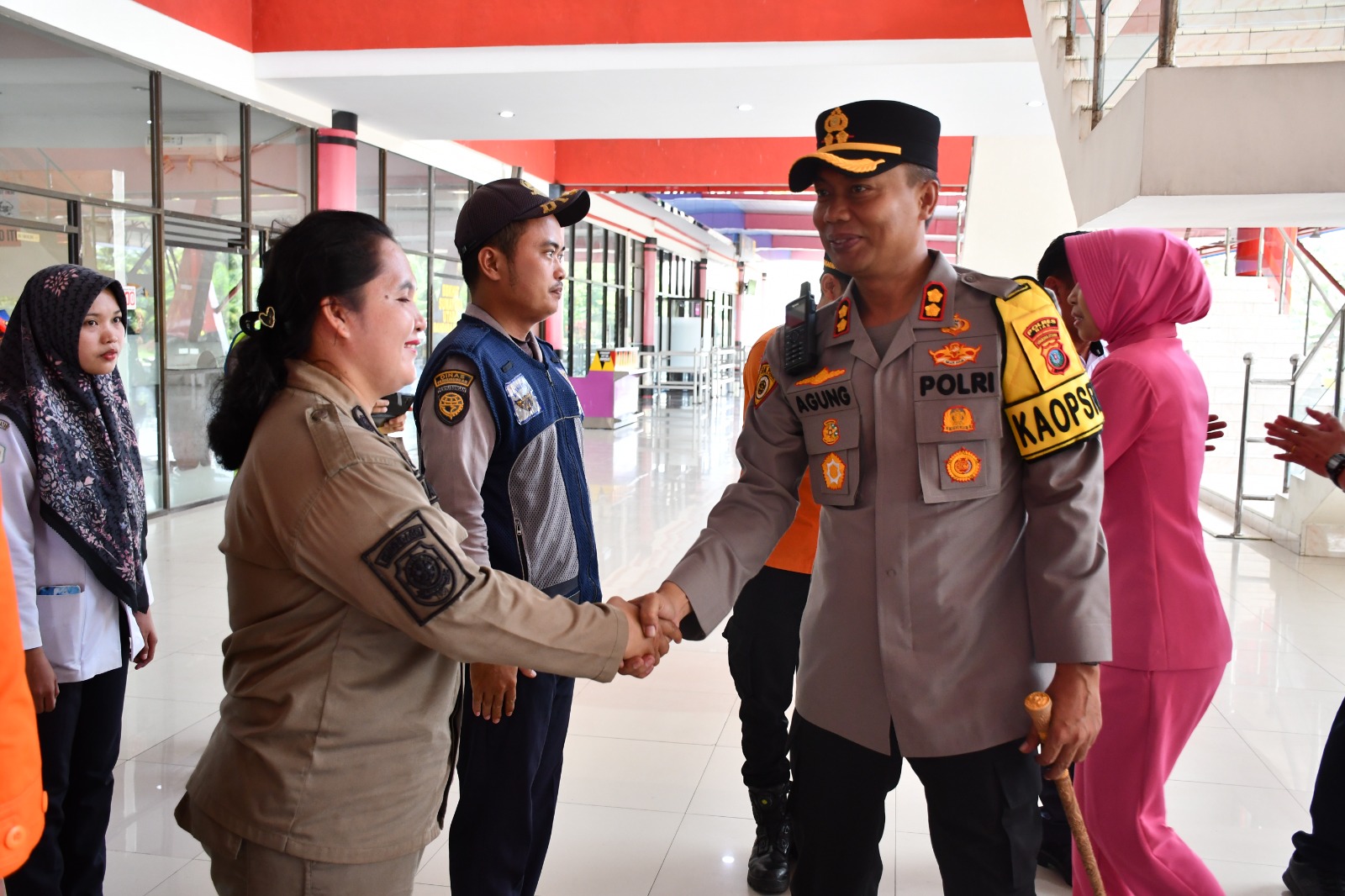 Kapolres Nias Kunjungi Pos Yan dan Pos Pam Ops Ketupat 2026