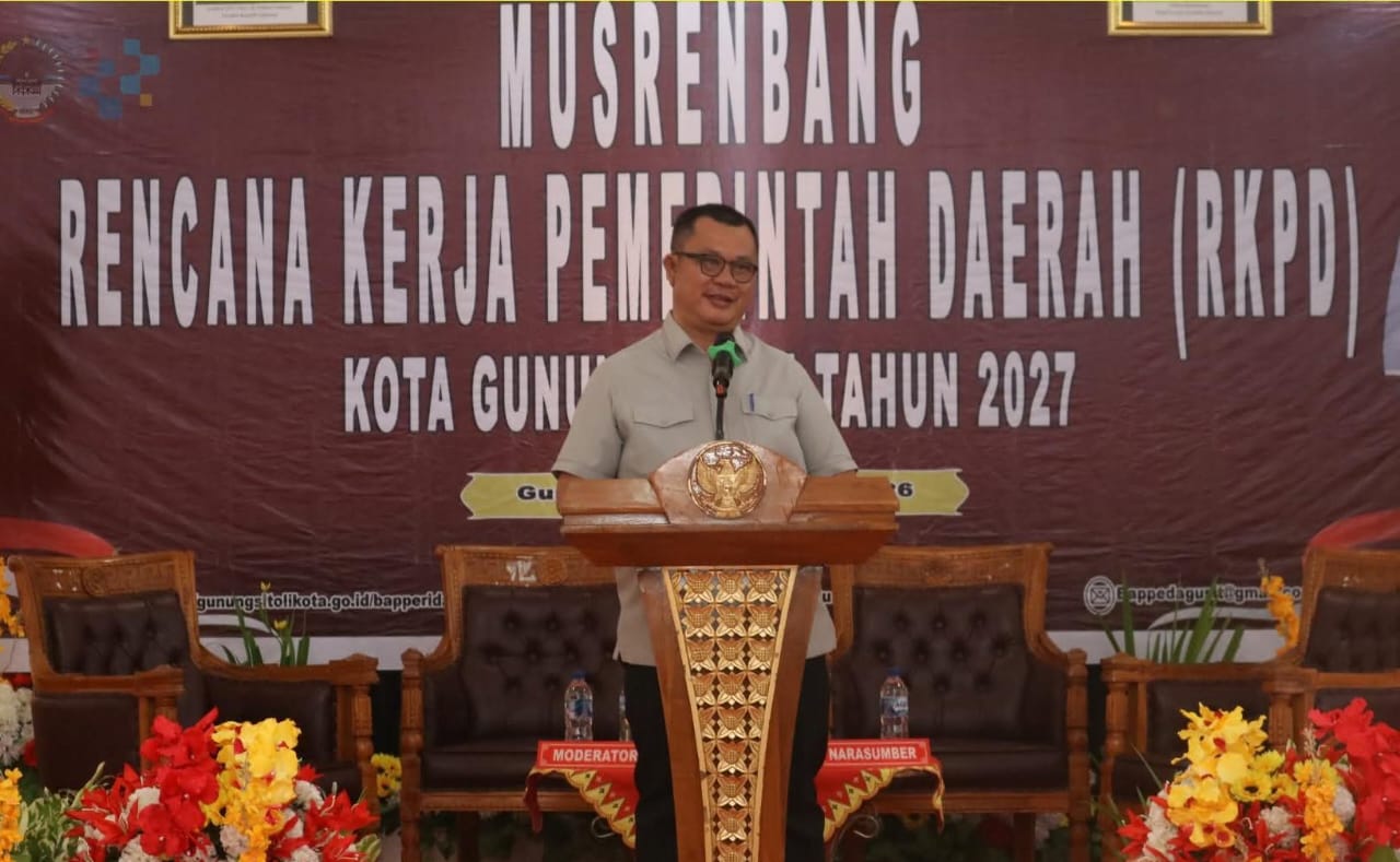Wali Kota Gunungsitoli Buka Musrenbang RKPD 2027, Tekankan Prioritas Pembangunan Berdaya Saing