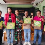 Viral! 10 Menit Penuh Makna, Dandramil Bergas Rangkul Jurnalis Silaturahmi Lebaran Jadi Simbol Kuat Sinergi TNI-Media