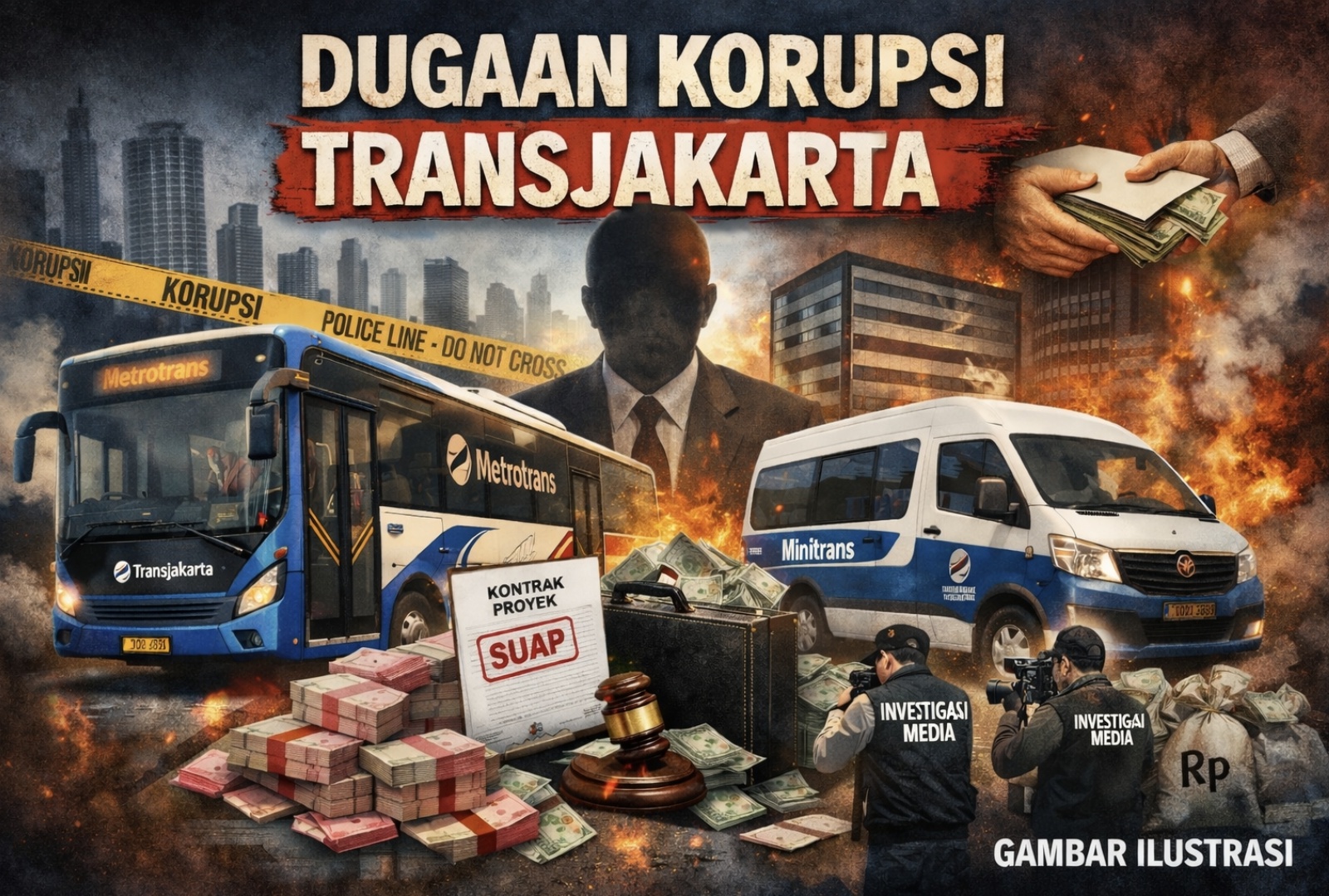 BaraNusa Mencium Adanya Dugaan Korupsi di Transjakarta
