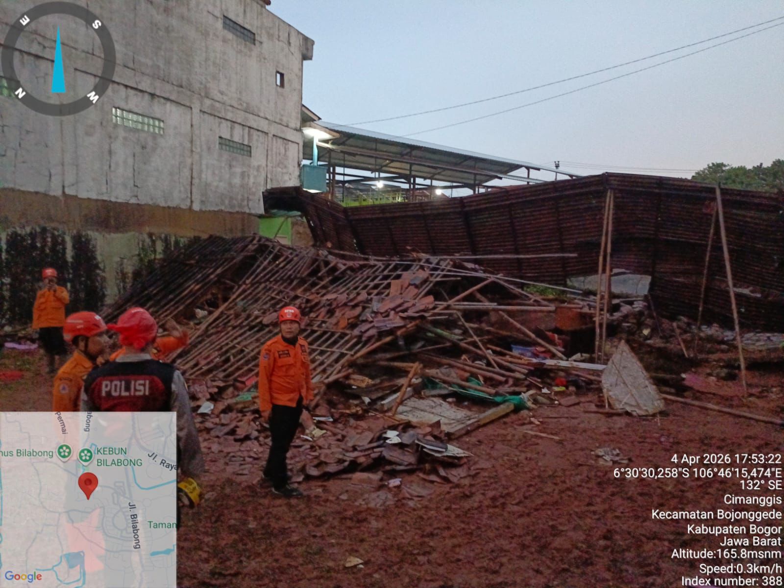 Perkembangan Situasi dan Penanganan Bencana di Tanah Air Tanggal 5 April 2026