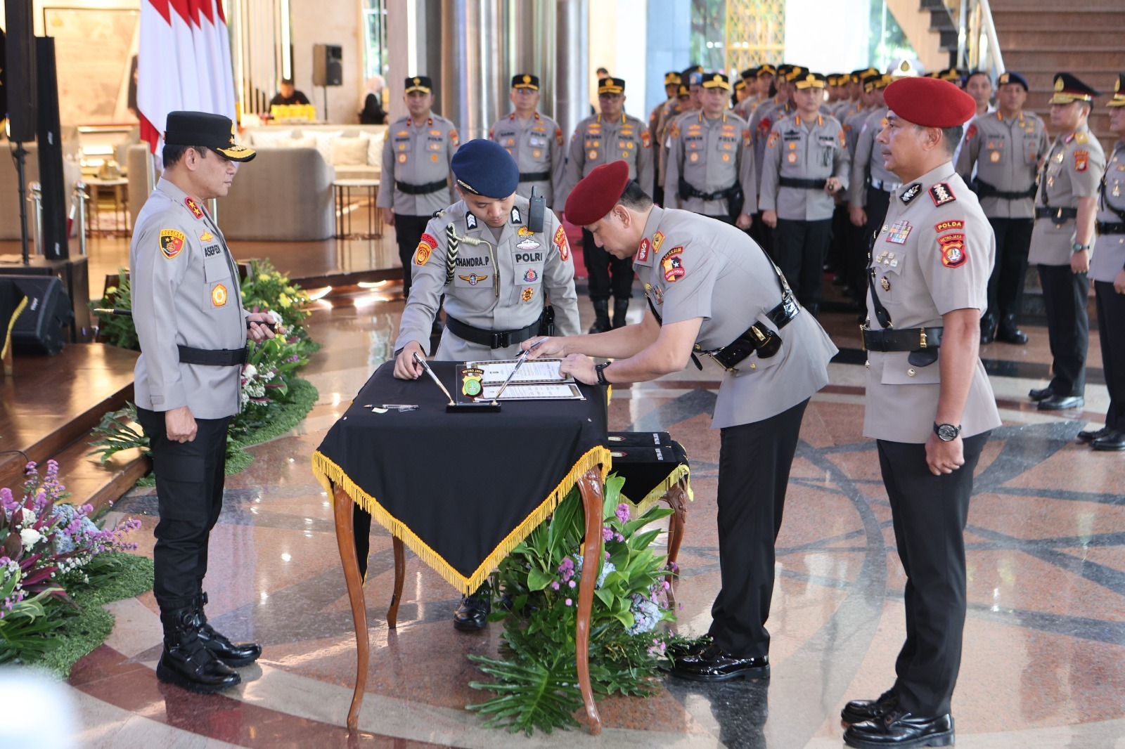 Kapolda Pimpin Sertijab 3 Pejabat Utama PMJ