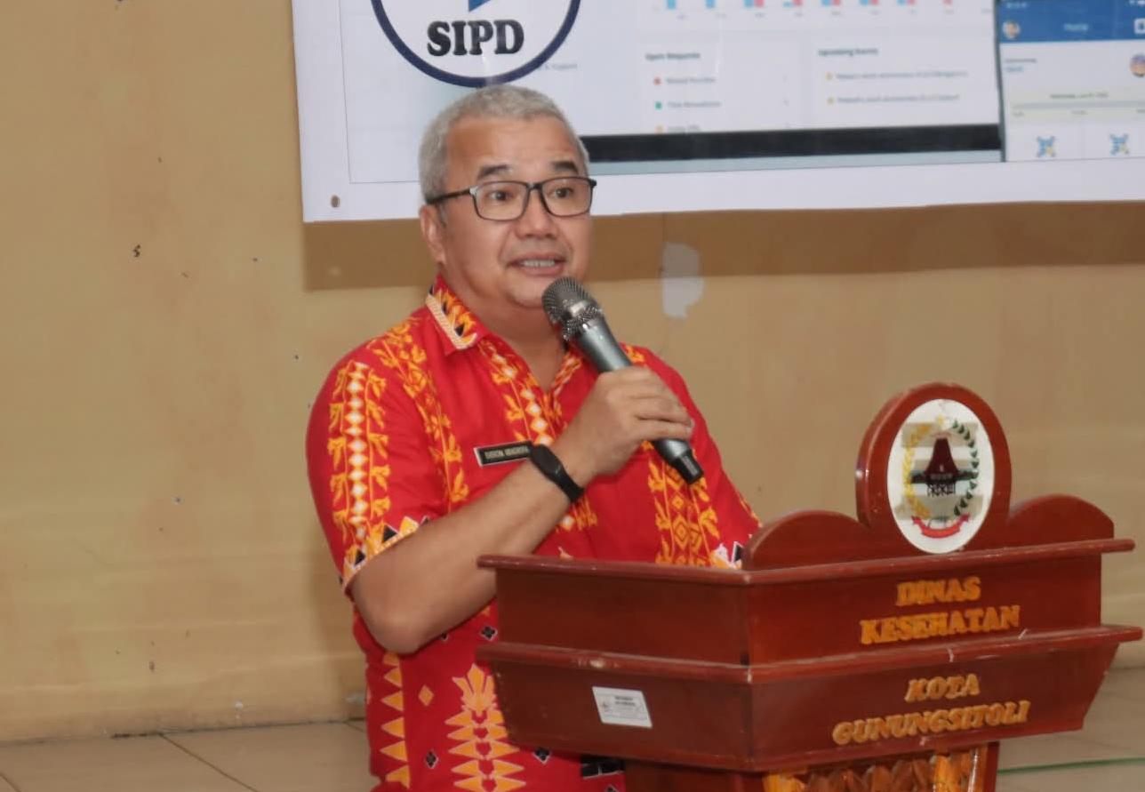 Dinkes Gunungsitoli Tingkatkan Akuntabilitas Layanan Kesehatan dengan Gelar Pelatihan e-BLUD Terintegrasi SIPD