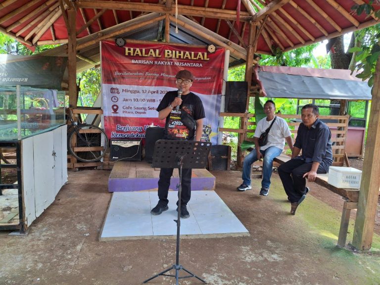 Potensi Setu di Depok dan Gerakan Ekonomi Rakyat Digaungkan Dalam Acara Halal Bihalal BaraNusa