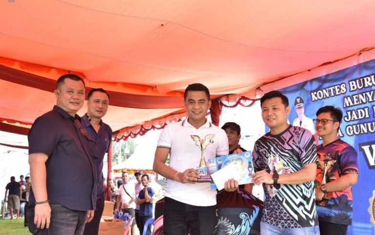 Walkot Gusit Buka Kontes Burung Berkicau Meriahkan HUT ke-348 Kota Gunungsitoli