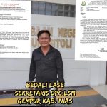 Bedali Lase Apresiasi Kinerja Kejari Gunungsitoli atas Hasil Tindak Lanjut Laporannya