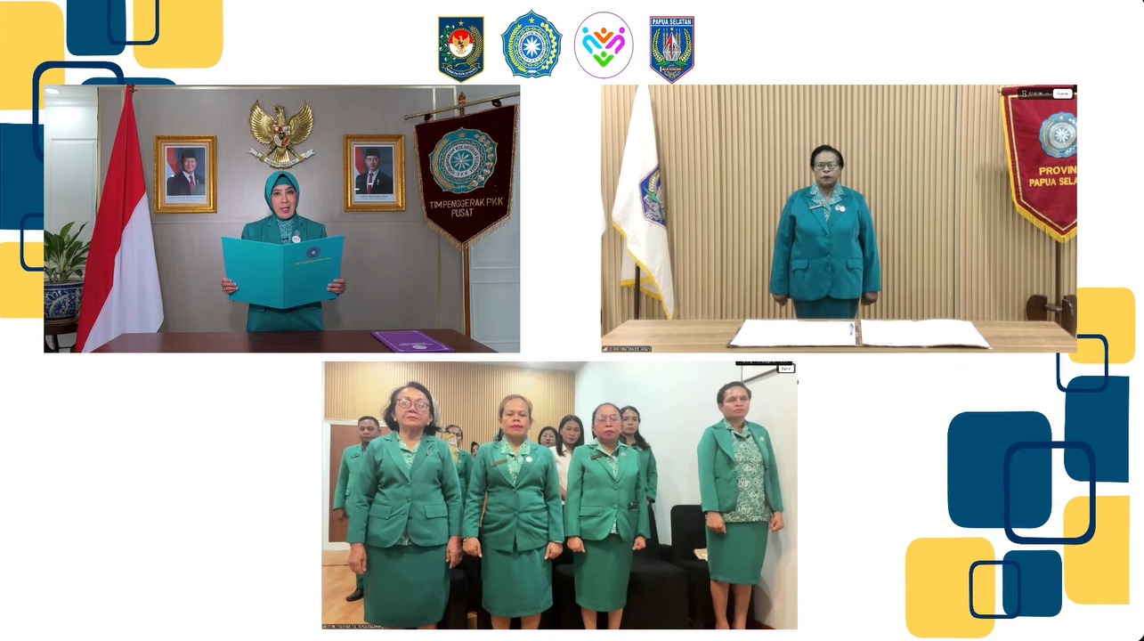 Ketum TP PKK Tekankan Penguatan Peran PKK dan Posyandu di Papua Selatan