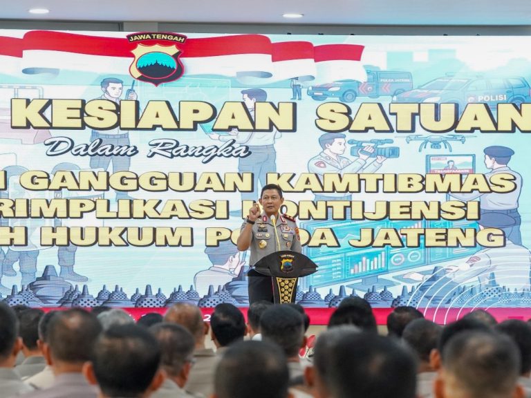 Jelang May Day, Polda Jateng Gembleng 372 Personel: Utamakan Pendekatan Humanis dan Profesional