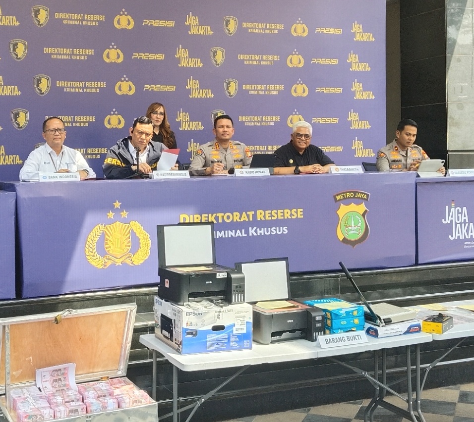 Modus Gandakan Uang, Polda Metro Jaya Kolaborasi BIN Berhasil Ringkus Sindikat Cetak Upal
