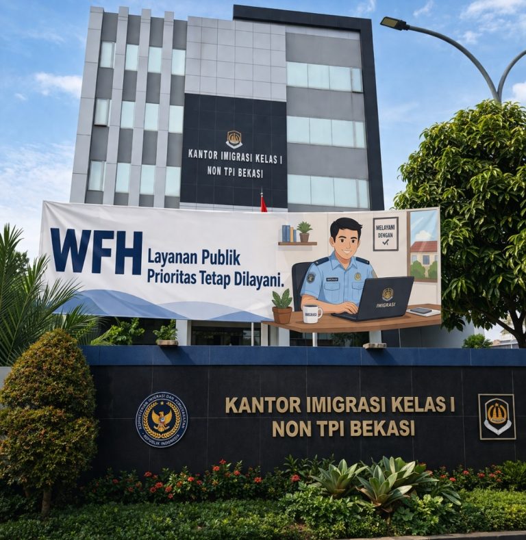 Layanan Publik Prioritas: Kantor Imigrasi Bekasi Tetap Beroperasi Normal di Hari Jumat