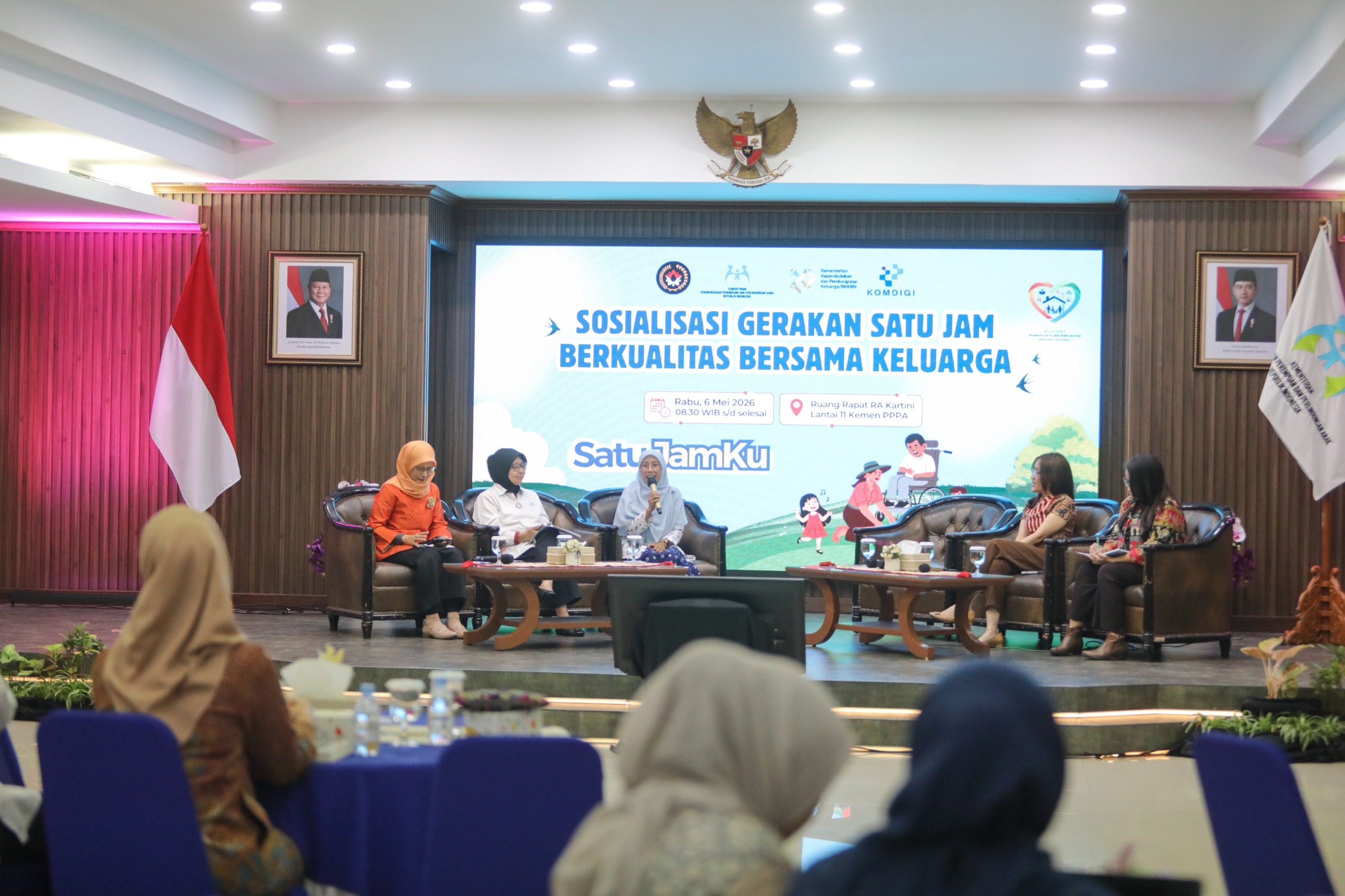 Kemenko PMK Dorong Kolaborasi Lintas Sektor Perkuat Gerakan SatuJamKu untuk Kembalikan Peran Keluarga di Era Digital
