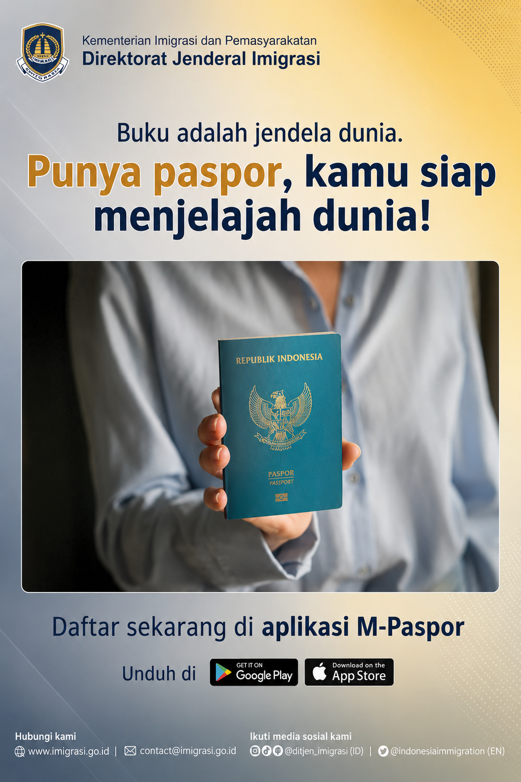 Iklan Banner Direktorat Jenderal Imigrasi