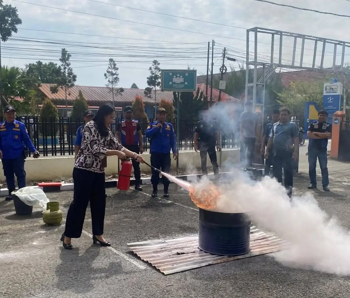 UPTD Pemadam Kebakaran dan Penyelamatan Tingkatkan Kesiapsiagaan dan Pelayanan Kebencanaan di Kota Gunungsitoli