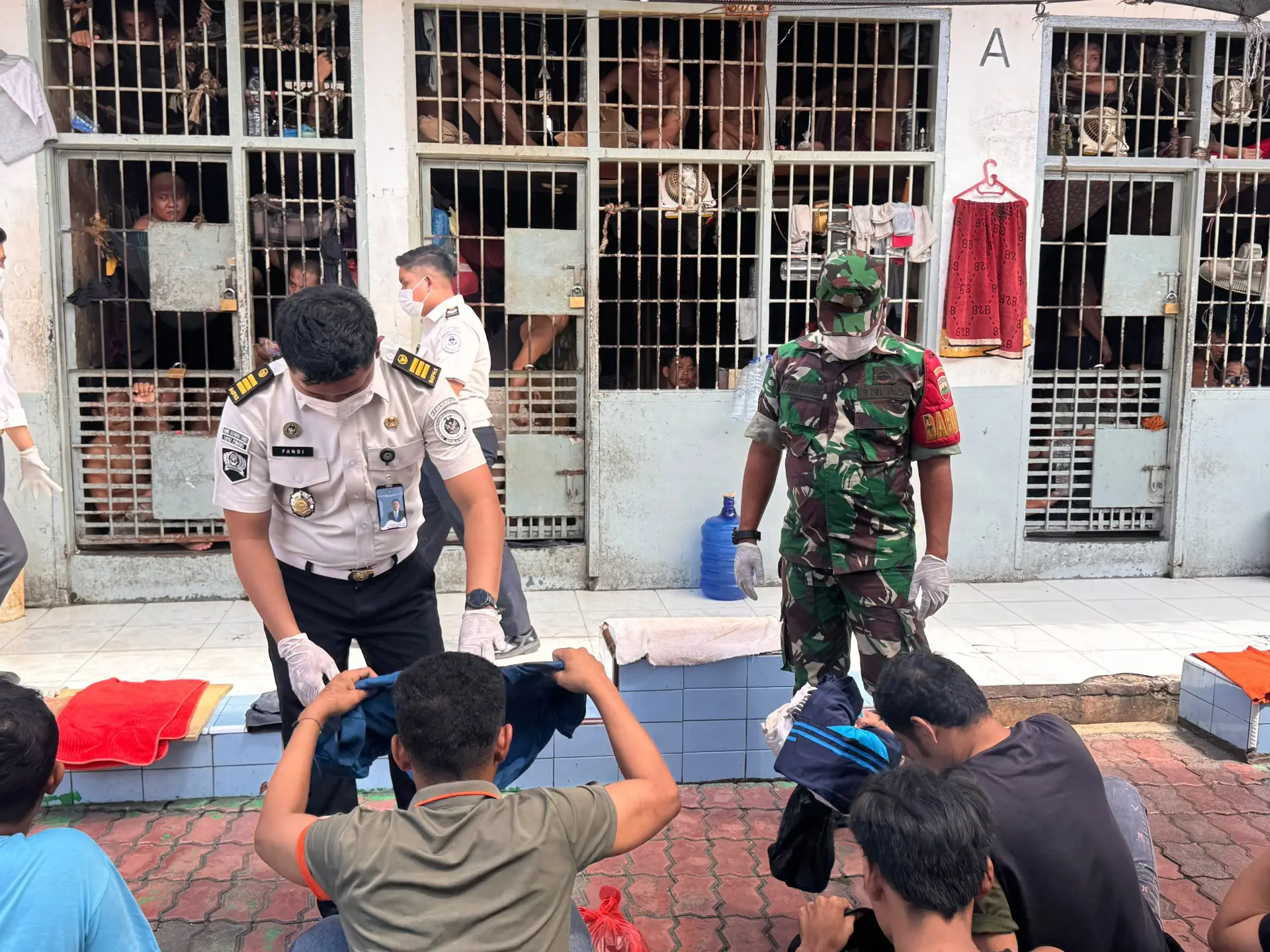 Cegah Gangguan Kamtib, Lapas Kotapinang Lakukan Penggeledahan Kamar Hunian Warga Binaan