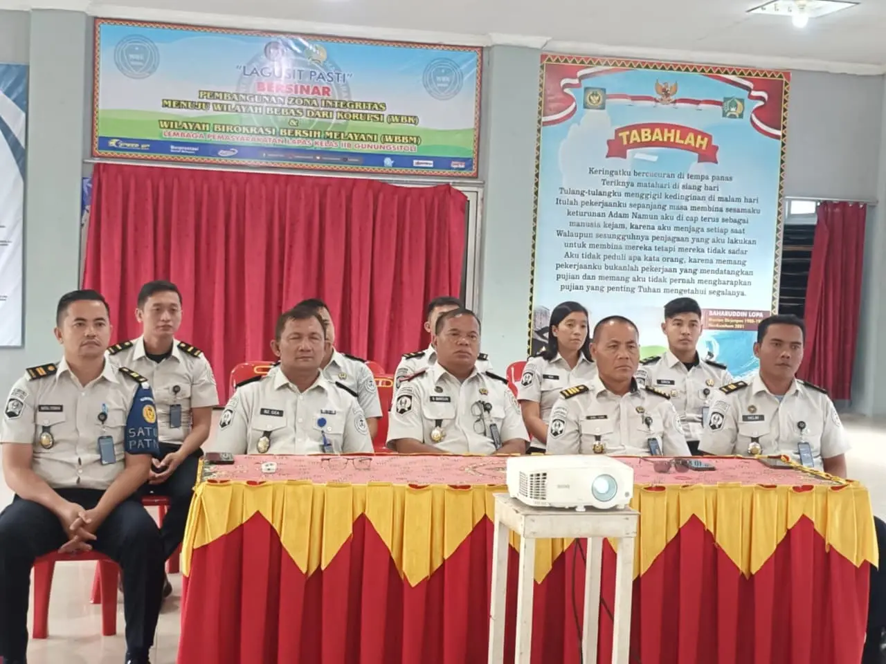 Lapas Gunungsitoli Ikuti Pembahasan Persiapan PMP Hari Anak dan Penguatan Sistem Pemasyarakatan