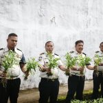 Wujud Ketahanan Pangan, Lapas Kelas IIB Gunungsitoli Berhasil Panen Raya Kangkung 50 Kg