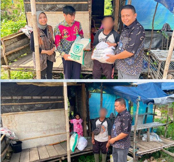 Wujud Nyata Kepedulian, Bapas Muara Teweh Salurkan Bantuan Sosial kepada Klien Anak