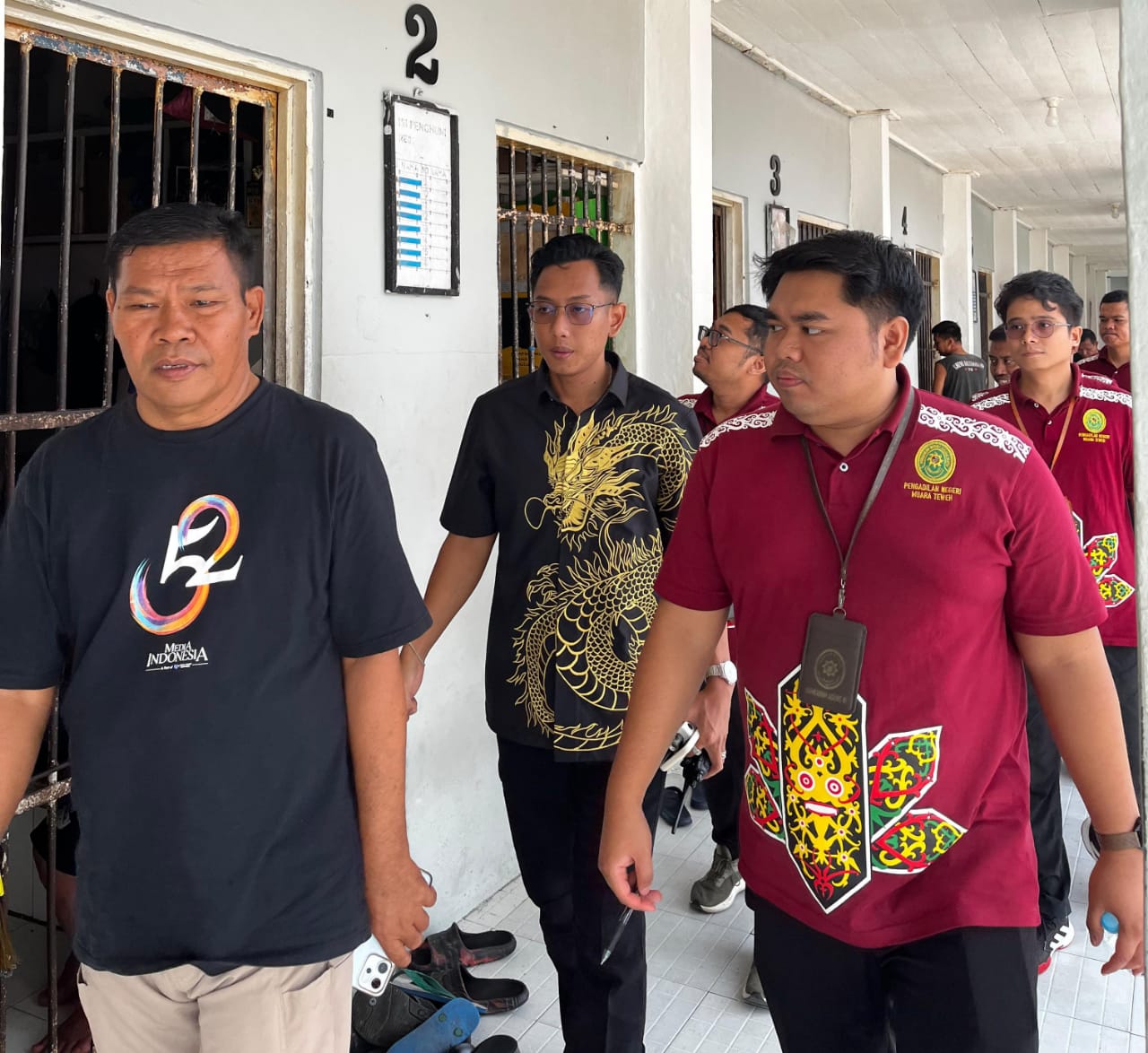 Optimalkan Pengawasan Putusan Hakim, Lapas Muara Teweh Terima Kunjungan Hakim Wasmat