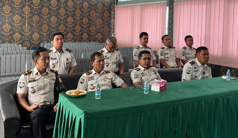 Respons Arahan Pusat, Jajaran Lapas Muara Teweh Ikuti Zoom Pengarahan Pimpinan Tinggi Ditjenpas