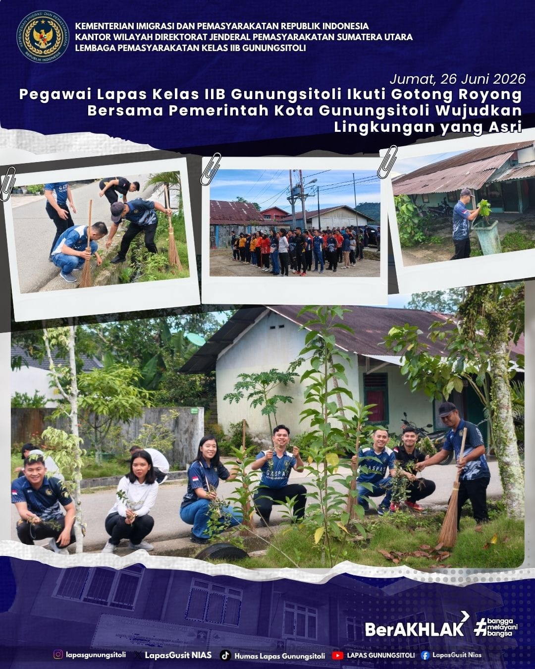 https://bintasara.com/Lapas Gunungsitoli Gotong Royong
