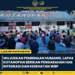 Lapas Kotanopan Perkuat Pembinaan Humanis Lewat Pengarahan Hak Integrasi Warga Binaan