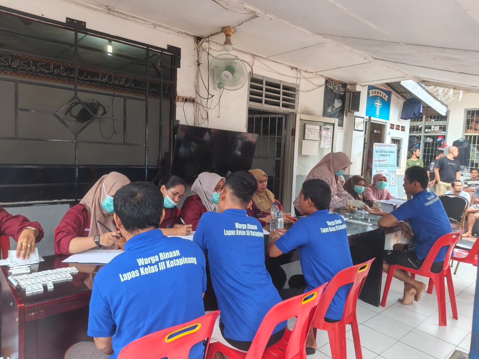 Lapas Kotapinang Perkuat Pencegahan TBC Lewat Sosialisasi CKG Bagi Warga Binaan