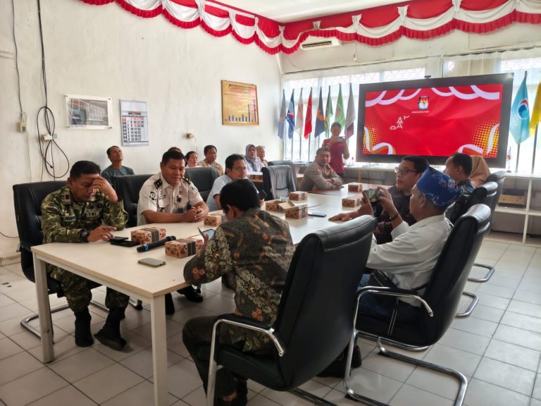 Kawal Hak Pilih Warga Binaan, Lapas Muara Teweh Hadiri Rapat Pleno Pemutakhiran Data Pemilih di KPU