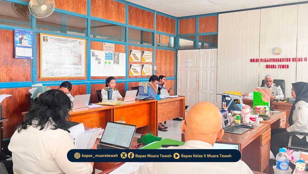 ‎Sidang TPP Bapas Muara Teweh, Matangkan Rekomendasi Litmas Reintegrasi Sosial