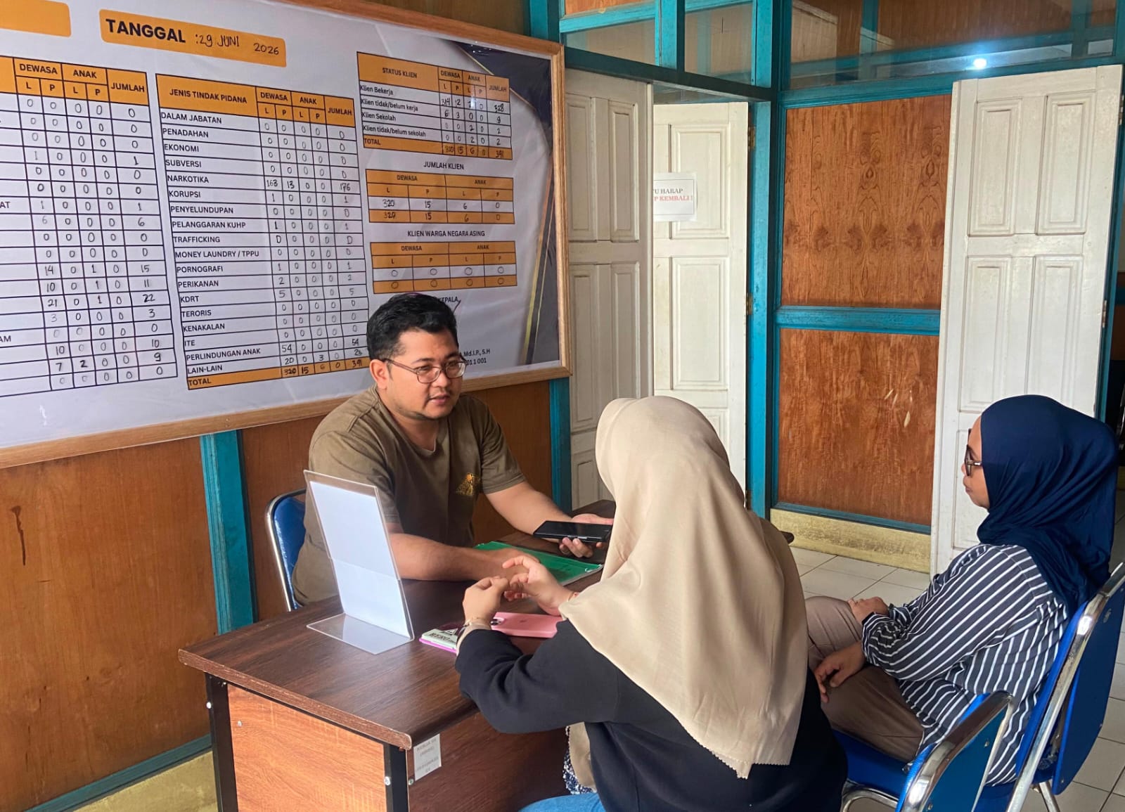 PK Bapas Muara Teweh Tegaskan Peran Penting Penjamin Klien Pemasyarakatan
