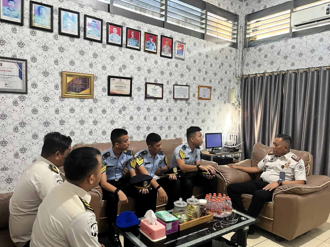 Kalapas Gunungtua Bekali Taruna POLTEKIMIPAS Bangun Integritas Sejak Dini Secara Profesional