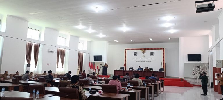 Fraksi Gerindra Menolak Realisasi Belanja APBD Nisel TA.2025 yang Didasari Pagu Pergeseran dan Meminta Dipertanggungjawabkan Secara Hukum