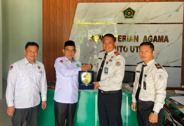 Bapas Muara Teweh Perkuat Sinergi Bimbingan Keagamaan Klien Bersama Kemenag Barito Utara