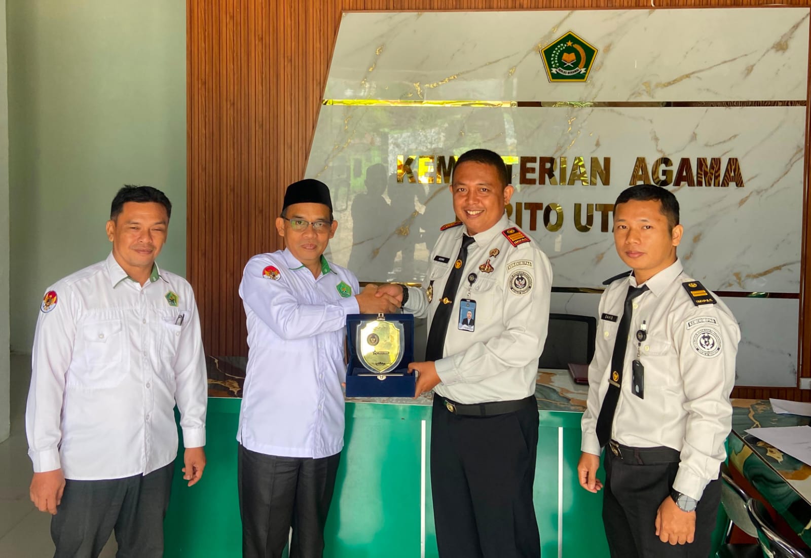 Bapas Muara Teweh Perkuat Sinergi Bimbingan Keagamaan Klien Bersama Kemenag Barito Utara