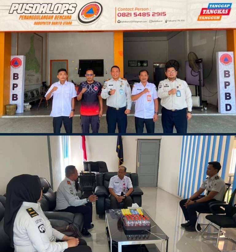 Perkuat Mitigasi Bencana, Bapas Muara Teweh Koordinasi dengan BPBD Barito Utara