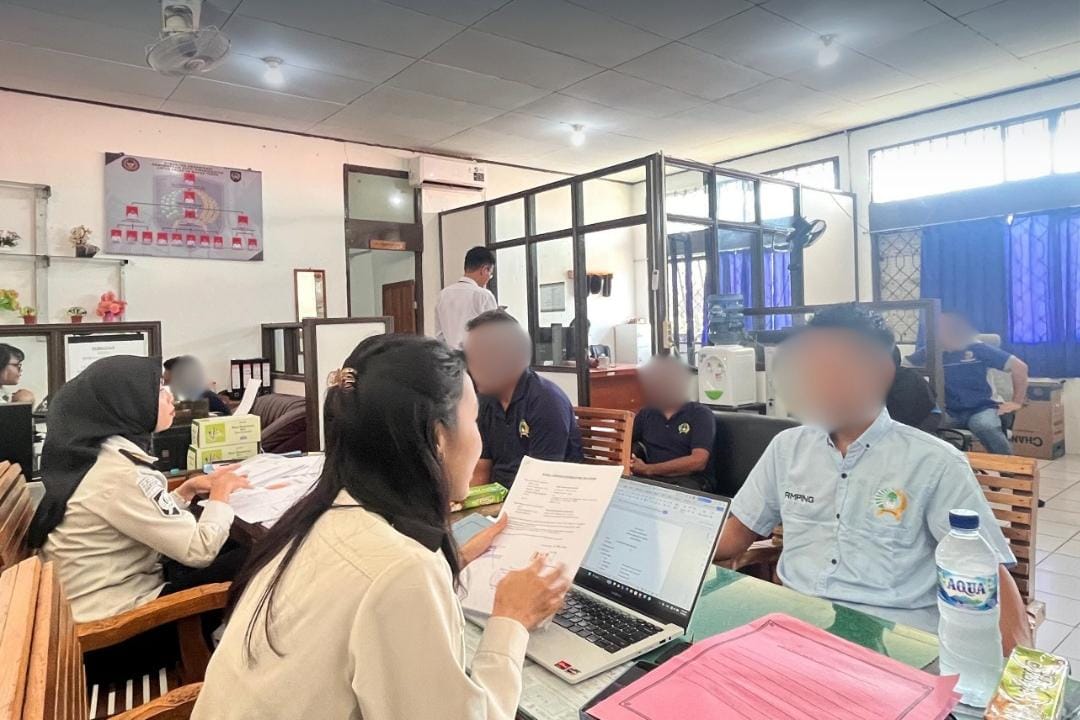 Optimalkan Pembimbingan, Bapas Muara Teweh Laksanakan Litmas di Lapas Muara Teweh