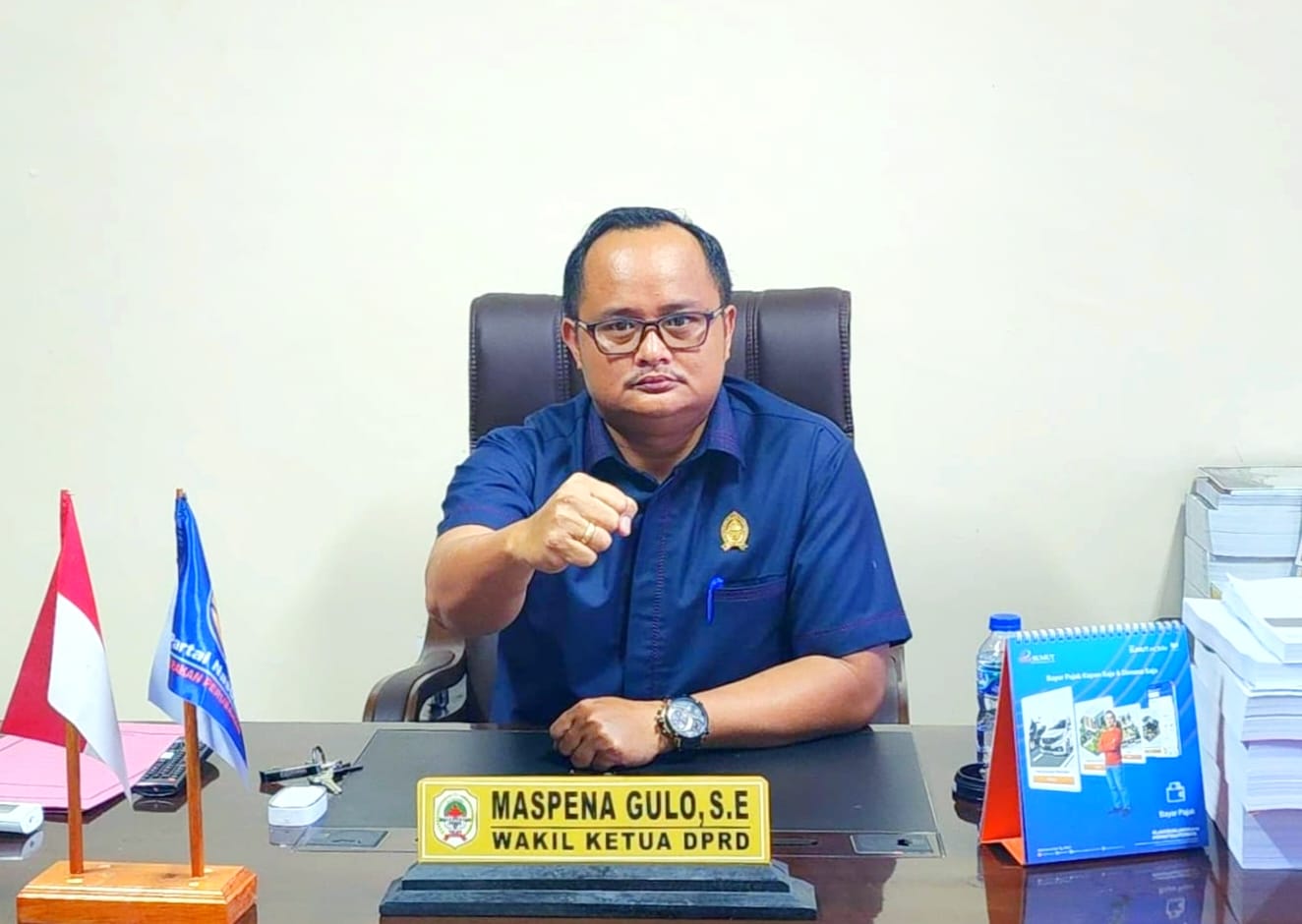 Realisasi APBD Nias Terkendala, Wakil Ketua DPRD Soroti TAPD Hanya Serahkan Kertas Selembar