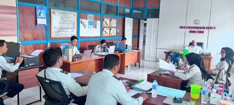 Perkuat Reintegrasi Sosial, Bapas Muara Teweh Gelar Sidang TPP