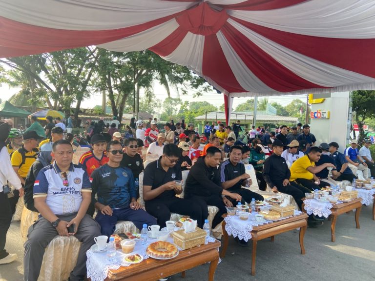 Kalapas Muara Teweh Perkuat Sinergi Lewat Gowes Bersama di HUT Barut dan Hari Bhayangkara