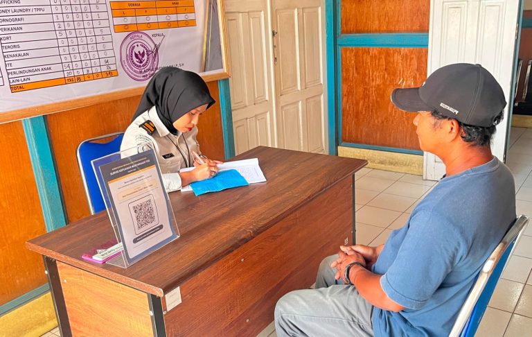Bapas Muara Teweh Optimalkan Layanan Wajib Lapor Demi Keberhasilan Reintegrasi Sosial