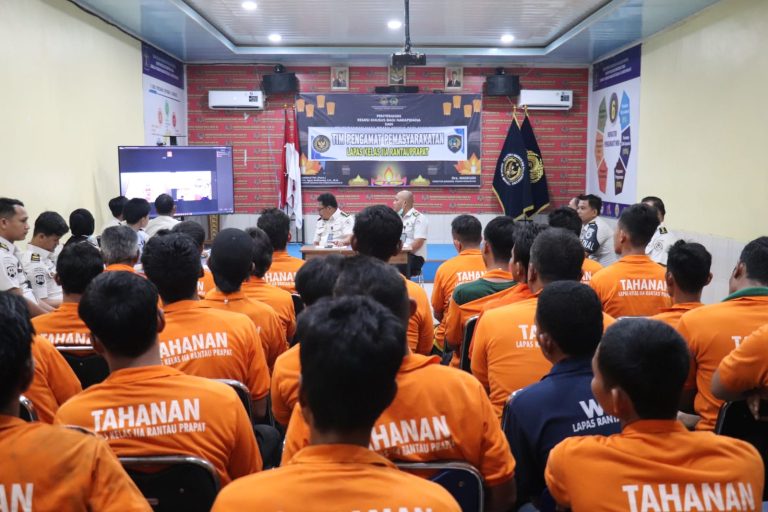 Wujudkan Transparansi, Lapas Rantauprapat Gelar Sidang TPP bagi Puluhan Warga Binaan
