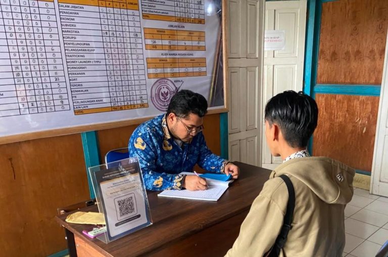 Pembimbingan Berkala Jadi Kunci Reintegrasi, Bapas Muara Teweh Gelar Wajib Lapor Klien