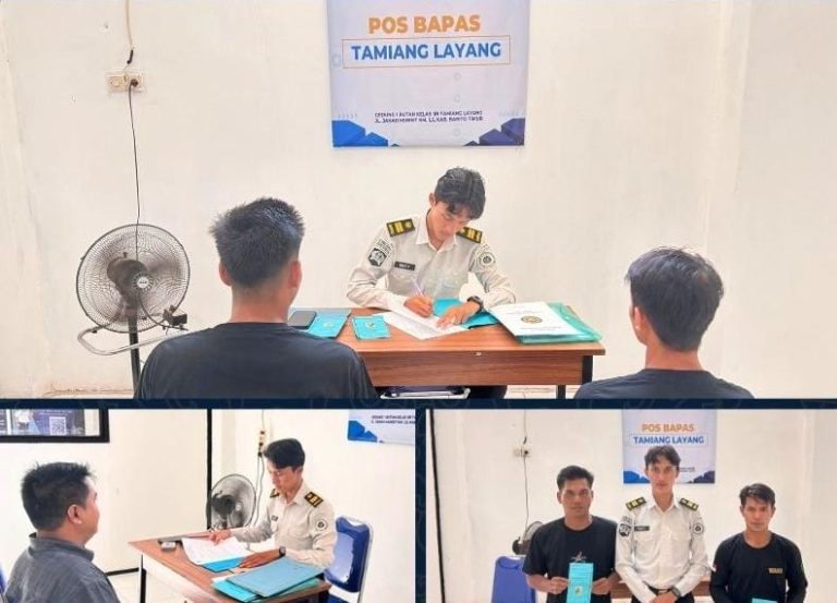 Pos Bapas Tamiang Layang Perkuat Litmas dan Layanan Reintegrasi Klien