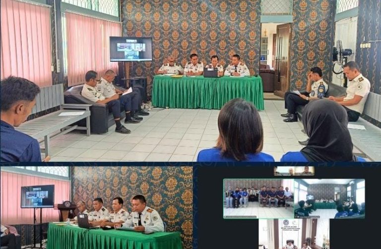 Sidang TPP Lapas Bersama Bapas Muara Teweh Perkuat Akuntabilitas Hak Integrasi Warga Binaan