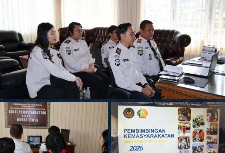 Bapas Muara Teweh Perkuat Layanan Reintegrasi Sosial Lewat Sosialisasi Kelayan Binter dan Foris