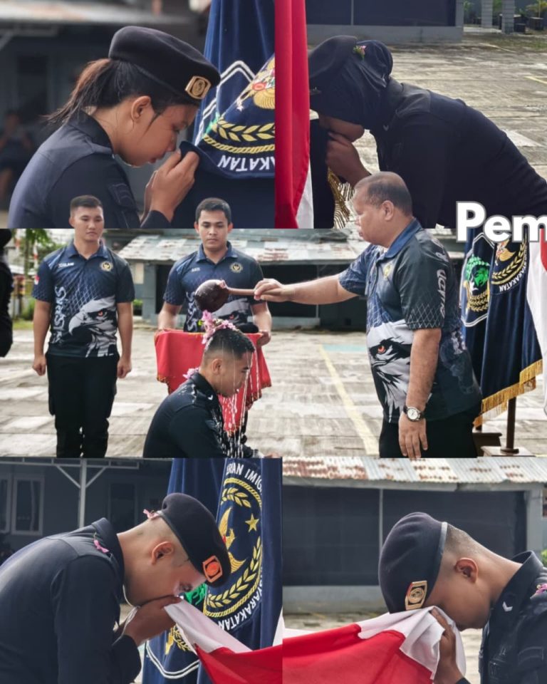 Langkah Terakhir Menuju Pengabdian, Pembaretan PNS Lapas Gunungsitoli Cetak Petugas Profesional