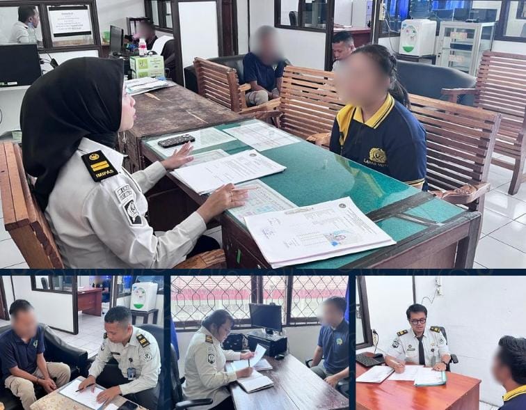 PK Bapas Muara Teweh Percepat Litmas Reintegrasi Sosial Lima Warga Binaan