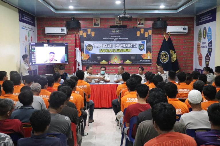 Lapas Rantauprapat Gelar Sidang TPP Remisi Umum, 124 Narapidana Diusulkan dengan Transparan